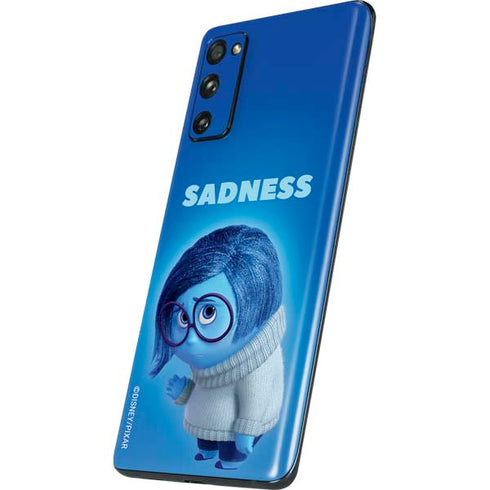 Disney Inside Out Sadness Portrait Galaxy S20 Fan Edition Skin